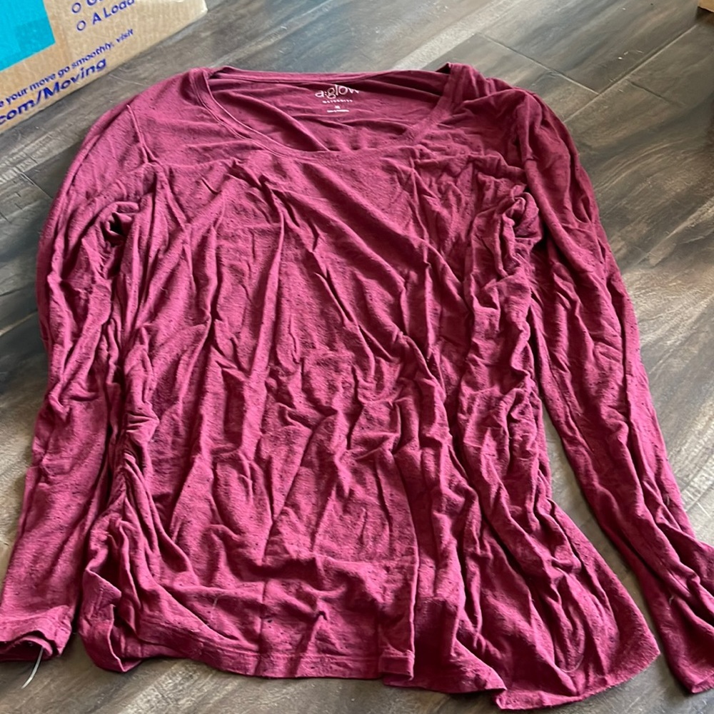 Long sleeve maternity top